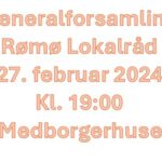 Generalforsamling Rømø Lokalråd