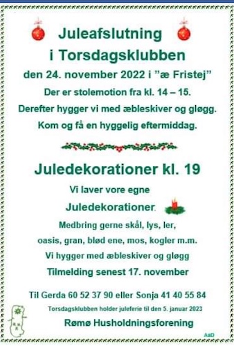 RHF - Juleafslutning